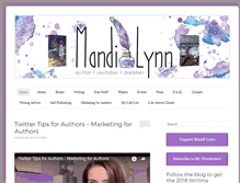 Tablet Screenshot of mandilynn.com